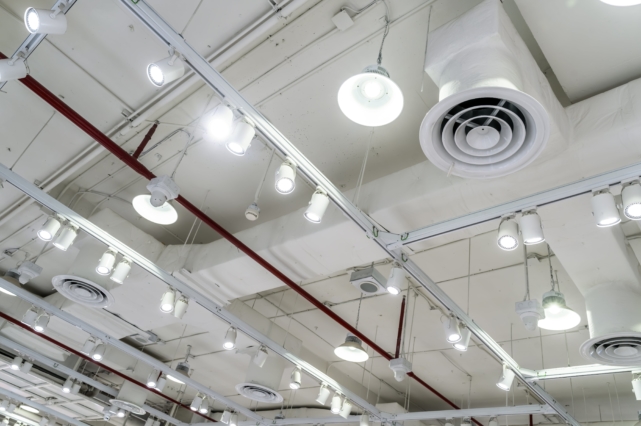 the progression of indoor air ventilation