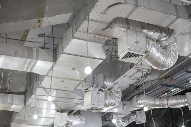air ducts at a business