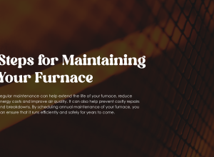 Vito Services Lists the Steps Homeowners in Maryland, Northern Virginia and Washington, DC, Should Take to Keep Their Furnaces Running Smooth This Cold Season.