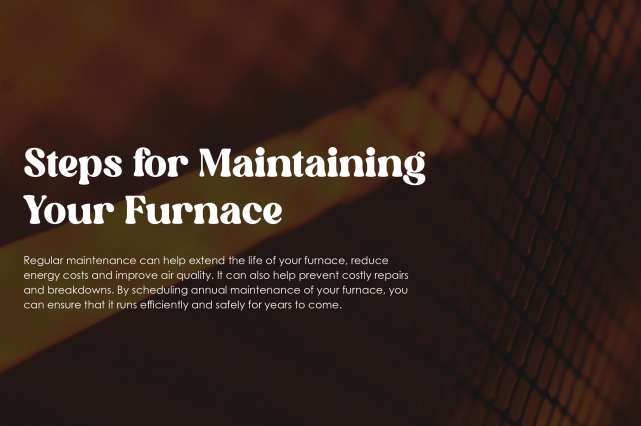 Vito Services Lists the Steps Homeowners in Maryland, Northern Virginia and Washington, DC, Should Take to Keep Their Furnaces Running Smooth This Cold Season.